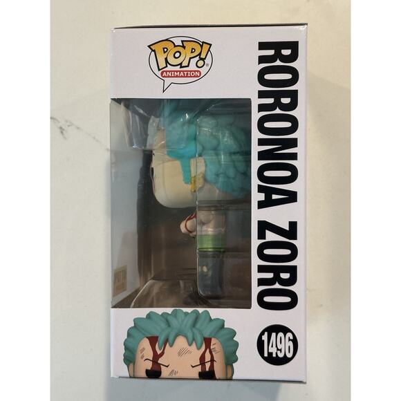Funko Pop! One Piece Roronoa Zoro #1496 Hot Topic Exclusive #2 - Picture 3 of 7